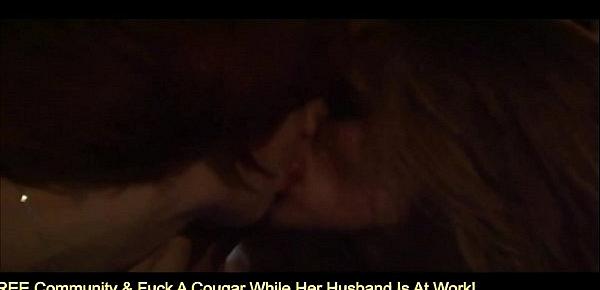  Two Skinny Redheads Have An Anal Threesome